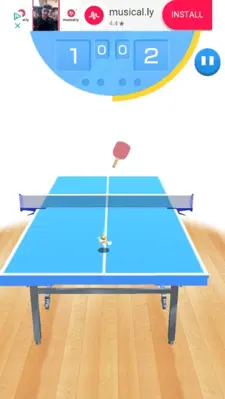 Table Tennis 3D android App screenshot 0