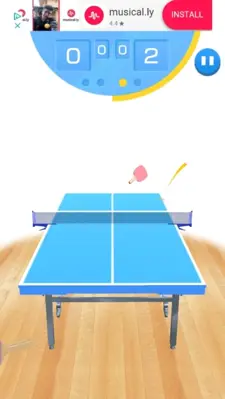 Table Tennis 3D android App screenshot 2